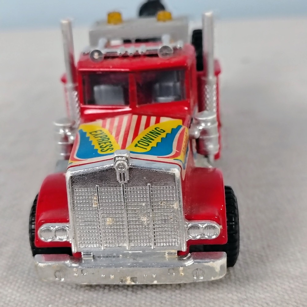 Majorette Kenworth Tow Truck Red 1/47 Scale Express Heavy Wrecker Made in France - Picture 8 of 15